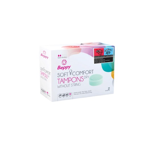 Tampony-BEPPY SOFT&COMFORTTAMPONS DRY 2 PCS